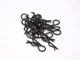 Medium Black Body Clips (20) - £13.36 GBP