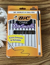 3× BIC Cristal Ballpoint Pens Medium 1.0 mm Black Ink – 10‑Pen Packs (30... - $94.58 MXN