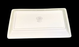 Ceramica JM Italy Hand Painted Rectangular Serving Platter 14.5" x 7.75" Leaf image 6