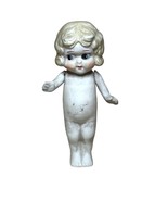 Antique Bisque Porcelain Flapper Doll Side Glance Figurine 7&quot; Jointed Arms - $535.13 MXN