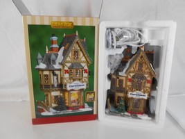 Lemax Tannenbaum Christmas Shoppe Santa Claus Village Town House Building  - £31.20 GBP