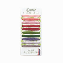 Garden Party Embroidery Floss Set 10 Piece Antique GPC06 - $12.95