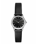 NEW EMPORIO ARMANI SWISS MADE ARS7600 Diamond Dial Black Strap Women Watch - £519.92 GBP