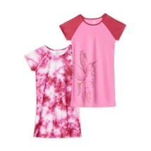 Wonder Nation Girls Short Sleeve Pajama Nightgown 2-pack Size Medium 7-8... - $14.01