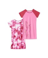 Wonder Nation Girls Short Sleeve Pajama Nightgown 2-pack Size Medium 7-8... - $19.20 CAD