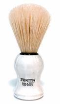 ZENlTH 2004/M Model Shaving Brush Nacre Handle Whitened Pure Bristle - $9.89