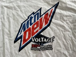 RARE Mountain Dew Voltage Raspberry Citrus  Adult XL Promo T Shirt MTN - $48.49