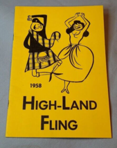 1958 Colorado University Boulder High Land Fling CU Days Souvenir Progra... - £14.84 GBP