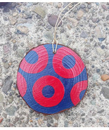 PHISH  Hand Painted Double Sided  Art  Decor  Wood Ornament     - €11,93 EUR