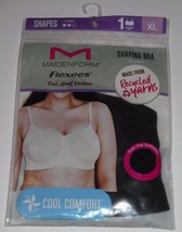 Womens Maidenform Flexees Shapes Black Firm Shaping Bra Size XL New with tags - £11.17 GBP