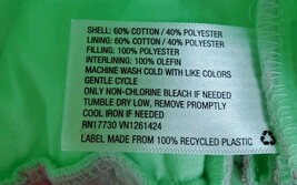 Wild Fable Small Hooded Quilt Jacket Coat Lightweight Floral Mint Green Pink  image 5