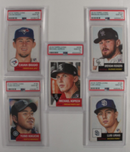 Lot De 5 PSA 10 2019 Topps Living Kikuchi,Biggio,Urias ,Rodgers,Kopech Cartes - $129.93