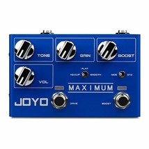 JOYO Overdrive Guitar Pedal Dual Channel Clean to Wild Sound for Guitar Bass - $51.50