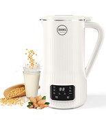 BHG 20oz Nut Milk Maker, Auto Clean, Timer, LED Screen, Plant-Based, White - $2,398.77 MXN