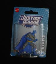Miniature micro figurine Batman n Blue justice league DC comic character Mattel - $9.99