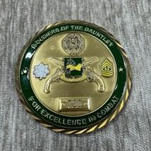 US Army 720th Military Police Battalion Challenge Coin Task Force Gauntlet - $49.49