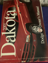 2001 Dodge Dakota Operatori Proprietari Owner Manuale OEM - £6.92 GBP