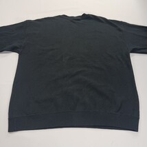 During Men's Black Long Sleeve Pullover Graphic Sweatshirt Measured Chest 46" image 14