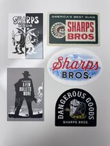 Shot Show 2026 Lot of 5 Sharps Bros Stickers / Decals - $14.84