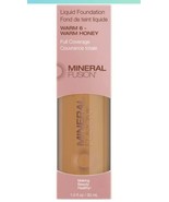 NEW Mineral Fusion Liquid Foundation Warm 6 -Warm Honey  1 Oz NEW IN BOX  - $216.48 MXN