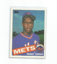 Dwight Gooden (New York Mets) 1985 Topps Rookie Card #620 - £7.49 GBP