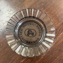 Ashtray Vintage 1960s Frontier Hotel and Casino Las Vegas Smoked Glass Excellent - £6.96 GBP