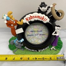 Universal Studios Rocky &amp; Bullwinkle 3D Picture Frame Family Vacation 3.5&quot; - $14.80