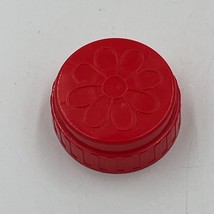 Vintage Playtex Bottle Drop Ins Cap Lid Nurser Replacement Piece Red - $12.99