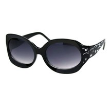 Womens Vintage Fashion Sunglasses Round Oval Beveled Frame UV 400 - £9.60 GBP