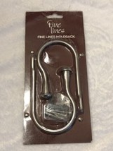 Vintage 2 pack 2001 Fine Lines Bed, Bath, And Beyond Hold Back/Scarf Holder - £7.63 GBP