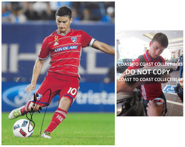 Mauro Diaz Signed 8x10 Photo COA Proof Soccer FC Dallas Argentine Autogr... - £51.43 GBP