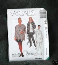 McCall&#39;s #7991 &quot;Dophne Maxwell Reid&quot; Shirt, Top, Etc. - £1.58 GBP