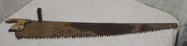Antique Vintage 48&quot; Crosscut Hand Logging Saw - $45.00