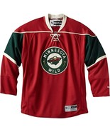Reeobok Men&#39;s Minnesota Wild Ryan Suter #20 Premier Hockey Jersey, Red, ... - $1,881.48 MXN