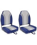 vidaXL Foldable Boat Chairs 2 pcs High Backrest(2x90773) - $8,147.58 MXN