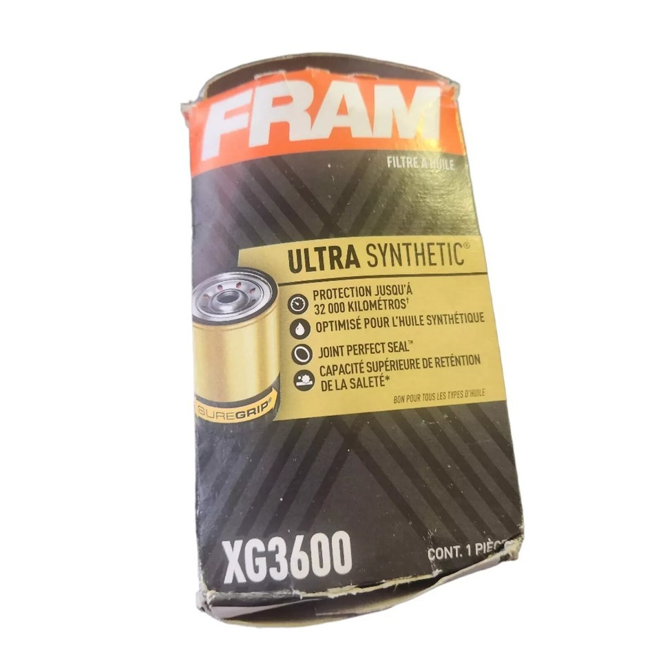 Ultra Synthetic Oil Filter for High Temperature Cars and Trucks XG3600 - $3.92