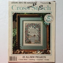 Leisure Arts The Magazine Cross Stitch Volume 3  #10 22 Projects  Knit C... - $4.94
