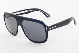 Tom Ford RONAN 743 01D Black / Gray Gradient Sunglasses TF743 01D 58mm - £188.65 GBP