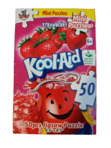 YWow Brands 50 Pc Kool-Aid Jigsaw Mini Puzzle - New - Strawberry - $12.99