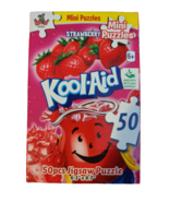 YWow Brands 50 Pc Kool-Aid Jigsaw Mini Puzzle - New - Strawberry - £10.21 GBP