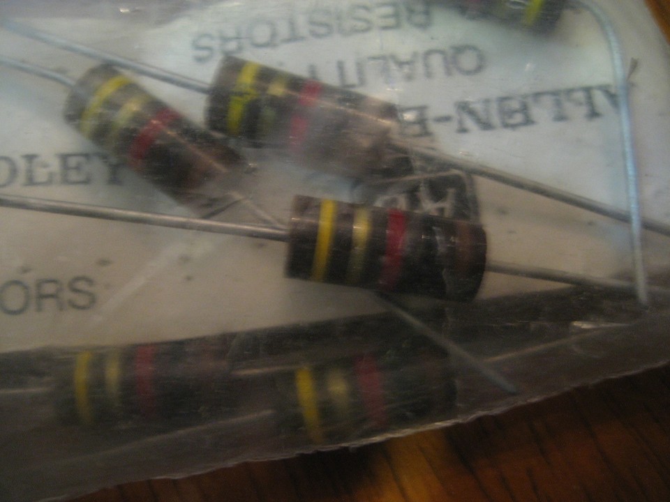 NEW Allen Bradley AB Fixed Resistor Transistor LOT of 15   PN#- RCR42G102JS - $21.84