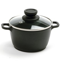 Norpro 1 Quart Nonstick Mini Pot with Vented, Tempered Glass Lid, Shown - $37.99