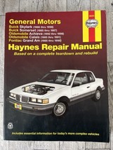 Haynes 38025 Repair Manual GM Buick Oldsmobile Pontiac Skylark Achieva Calais - £10.12 GBP