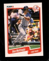 1990 Fleer #447 Don Mattingly Nmmt Yankees *AZ4875 - £2.13 GBP
