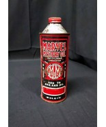 OLD Marvel Mystery Oil Cone Top Can 16 Oz - NO BARCODE, Empty, Gas Station  - £13.82 GBP