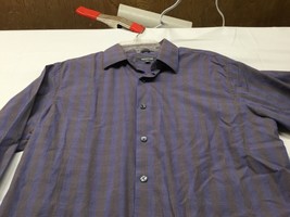 Kenneth Cole Reaction Mens Shirt Long Sleeve Size 16 32-33 Regular Fit G... - $10.88