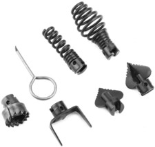 7-Piece Cutter Set Drain Cleaner Plumbing Snake Tool Cable Auger Clog Sewer Pipe - $27.99