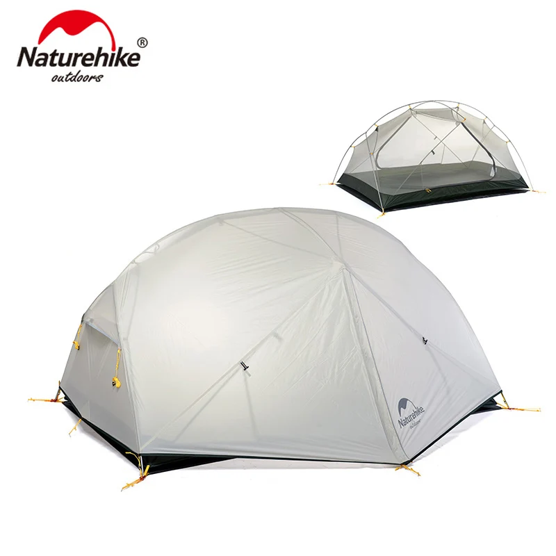 Naturehike Mongar Series 20D Nylon Fabic Outdoor Camping Tent Double Layer - £94.08 GBP+