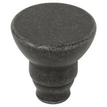 P15075-PEO Old World Pewter 1 1/4&quot; Causality Cabinet Drawer Knob Pull - £8.60 GBP
