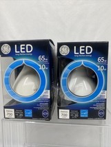 (2a) GE LED BR30 Dimmable Soft White Indoor Floodlight Bulb 10W 65 Watt ... - $11.99